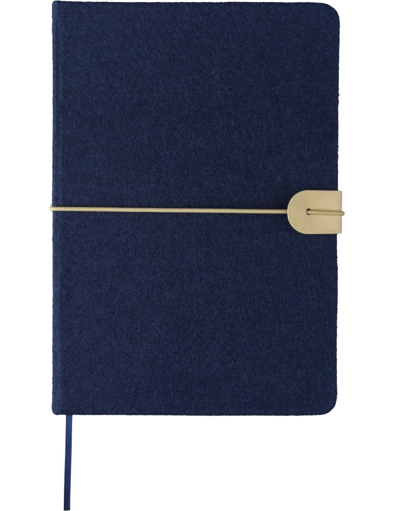 Carnet A5 en feutre recyclé Dario