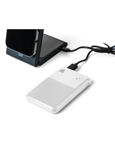 Power bank en ABS recyclé Tavi