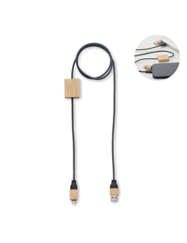 Câble de chargement 60W CABOO personnalisable