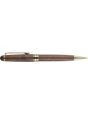 Stylo bille twist en bois de noyer Noa