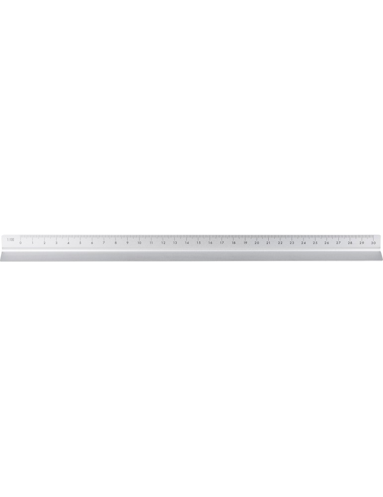 Règle triangulaire en aluminium de 30 cm Tavi