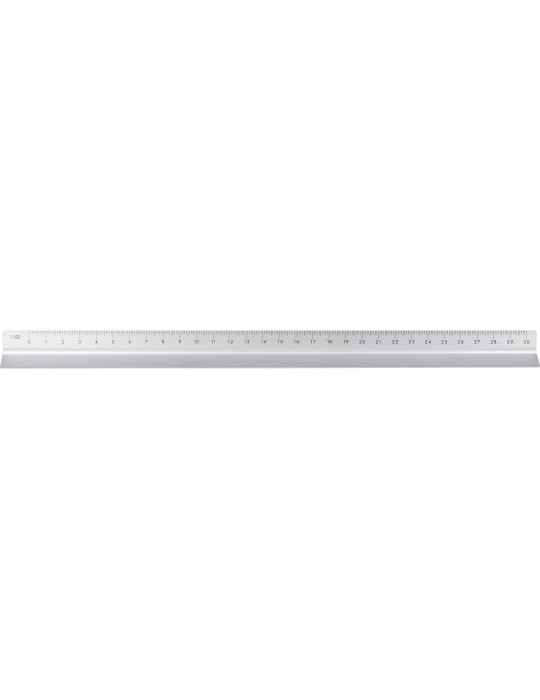 Règle triangulaire en aluminium de 30 cm Tavi