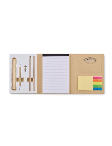 Set de papeterie publicitaire avec bloc-notes CENOTE