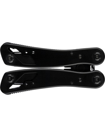 Pince multifonction en aluminium noir Ariane