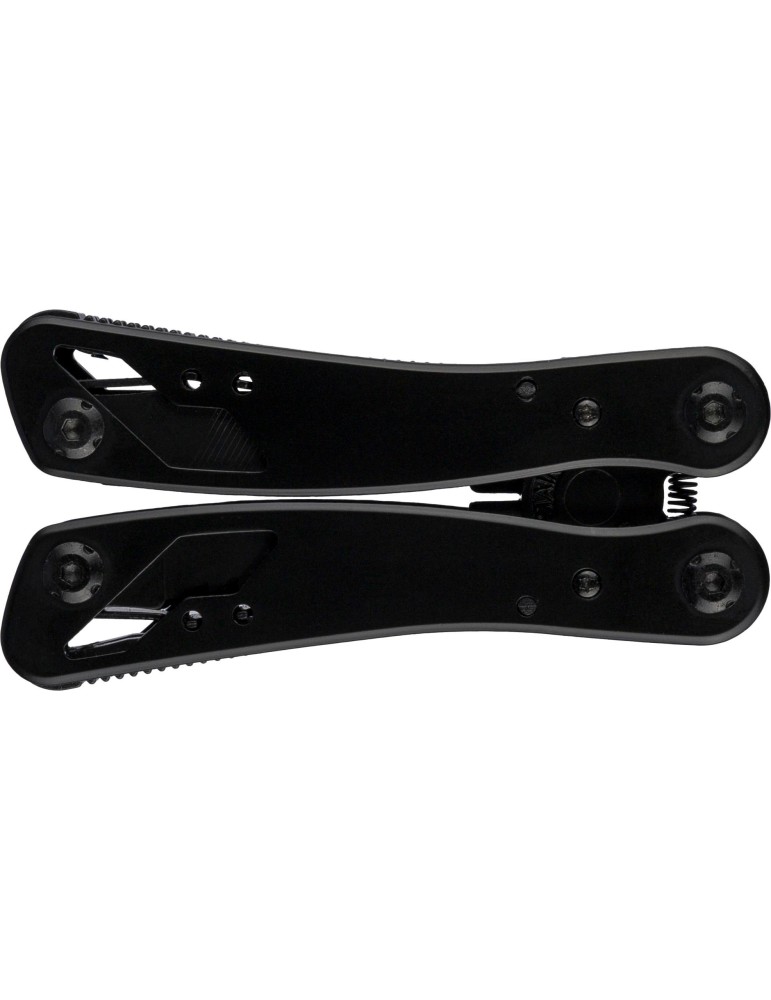 Pince multifonction en aluminium noir Ariane