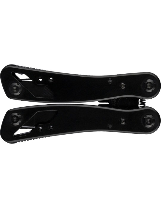 Pince multifonction en aluminium noir Ariane