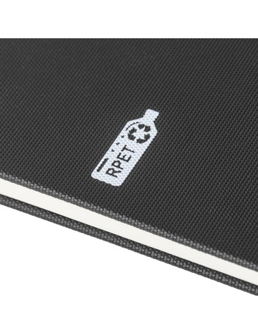 Carnet en polyester rPET 600D Elena