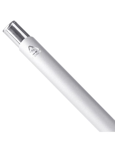 Stylo à bille toucher gomme en aluminium recyclé Anisa