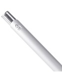 Stylo à bille toucher gomme en aluminium recyclé Anisa