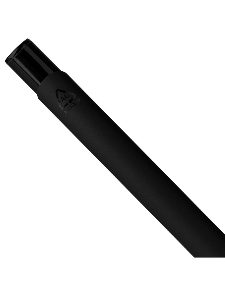 Stylo à bille toucher gomme en aluminium recyclé Anisa