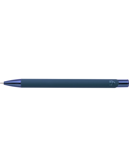 Stylo à bille toucher gomme en aluminium recyclé Anisa