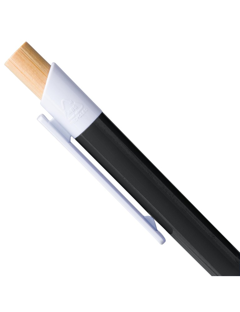 Stylo à bille en ABS recyclé Zian