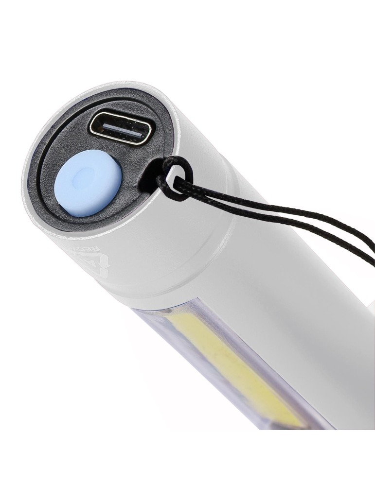 Lampe de poche COB en aluminium recyclé Sami
