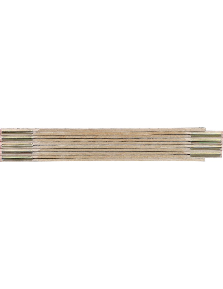 Mètre pliable en bois de bouleau Ezio