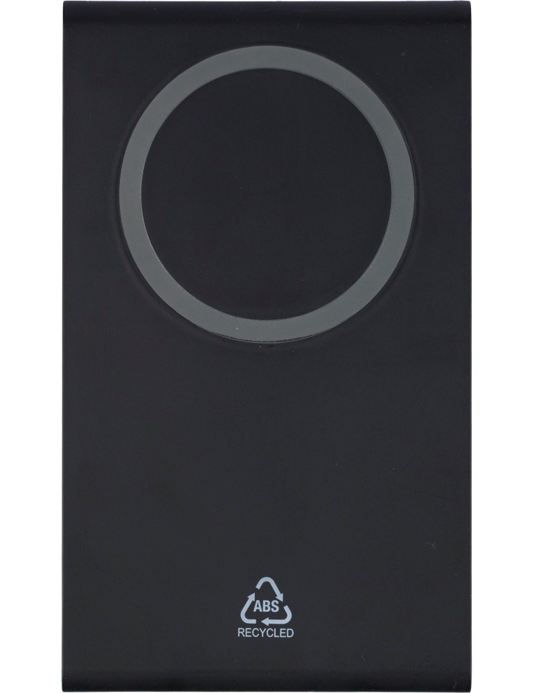 Power bank magnétique sans fil 3 en 1 en ABS recyclé Valerio