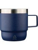 Mug double paroi de 180 ml en acier inoxydable recyclé Lilia