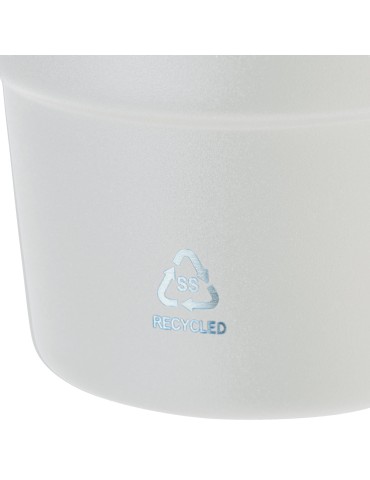 Mug double paroi de 175 ml en acier inoxydable recyclé Oli
