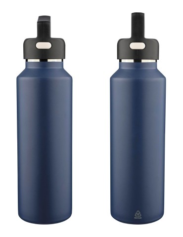 Gourde double paroi de 600 ml en acier inoxydable recyclé Mace