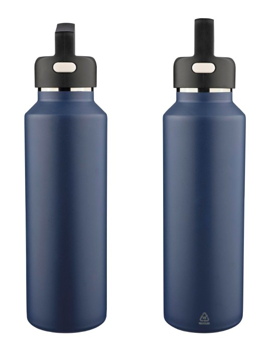 Gourde double paroi de 600 ml en acier inoxydable recyclé Mace
