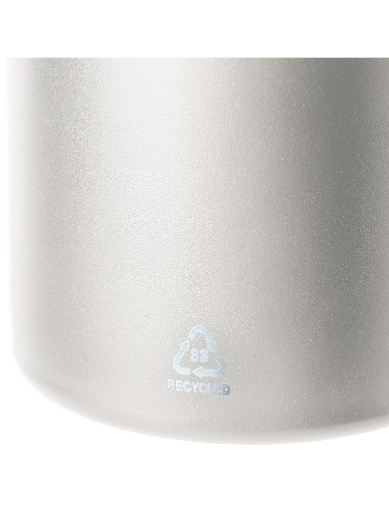 Gourde double paroi de 600 ml en acier inoxydable recyclé Mace