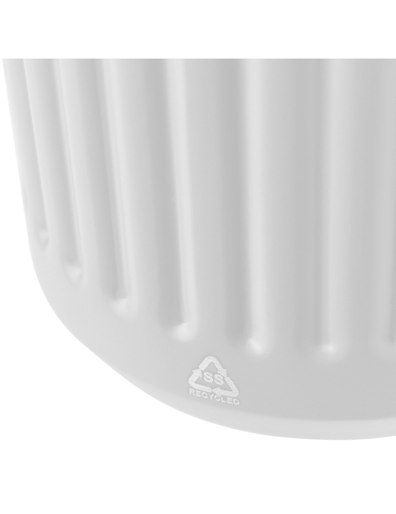 Mug double paroi en acier inoxydable recyclé de 400 ml Chiara
