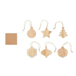Décorations uniques en bois pour Noël - Cadeaux CHRISET 2