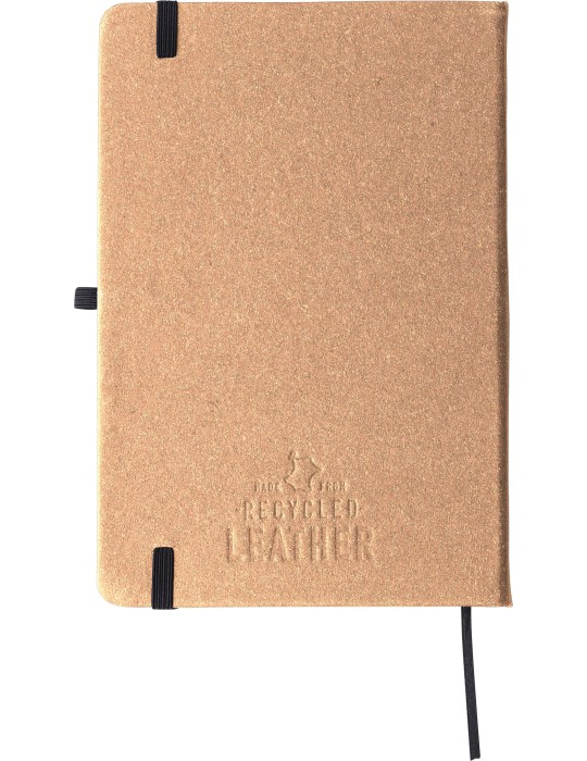 Carnet Gianna | Cuir recyclé | A5 | Ligné