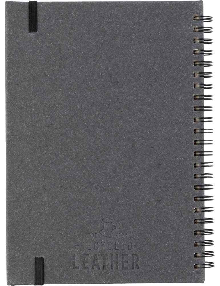 Carnet Egon | Cuir recyclé | A5 | Ligné