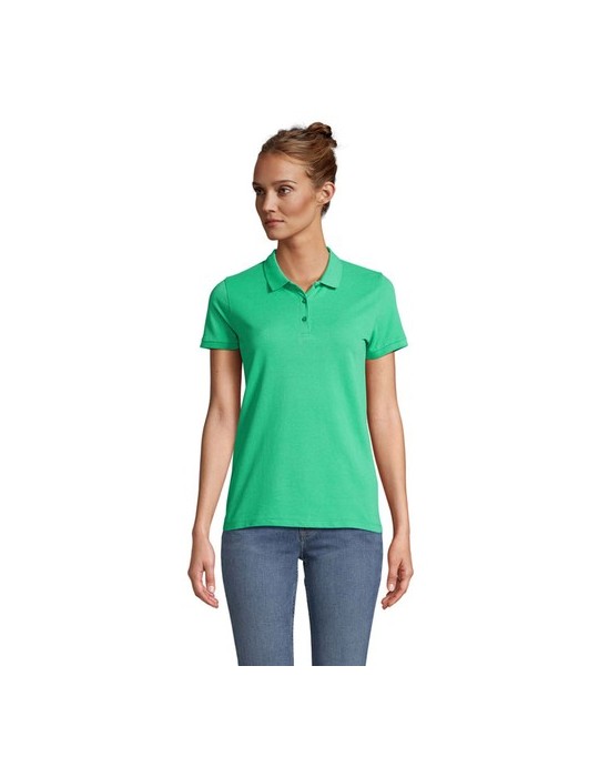 Polo PLANET WOMEN - 100% Coton Bio Personnalisé pas cher