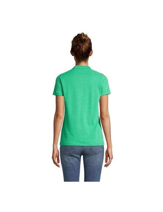 Polo PLANET WOMEN - 100% Coton Bio Personnalisé pas cher
