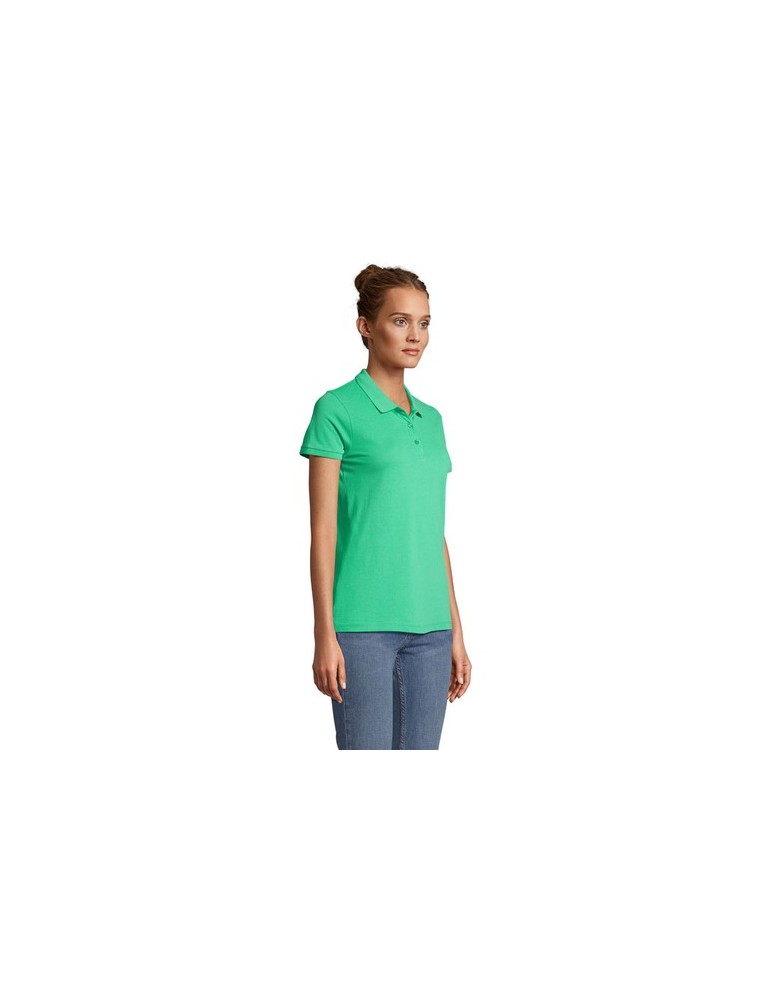 Polo PLANET WOMEN - 100% Coton Bio Personnalisé pas cher