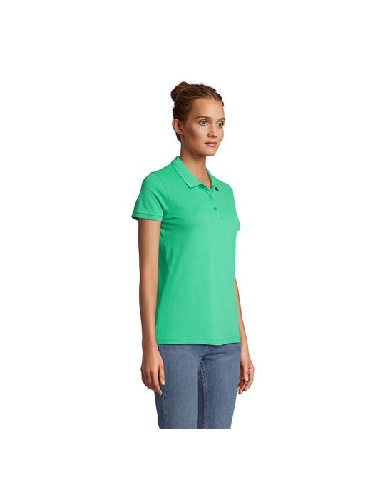 Polo PLANET WOMEN - 100% Coton Bio Personnalisé pas cher