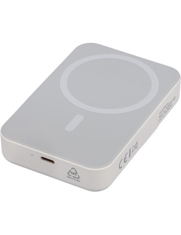 Chargeur sans fil rechargeable en ABS recyclé Meno 2