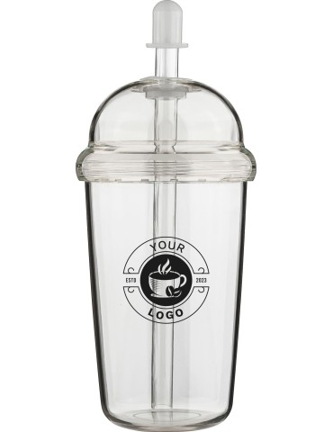 Mug de voyage rPet 500 ml Glow