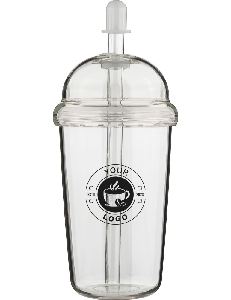 Mug de voyage rPet 500 ml Glow