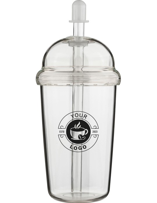 Mug de voyage rPet 500 ml Glow