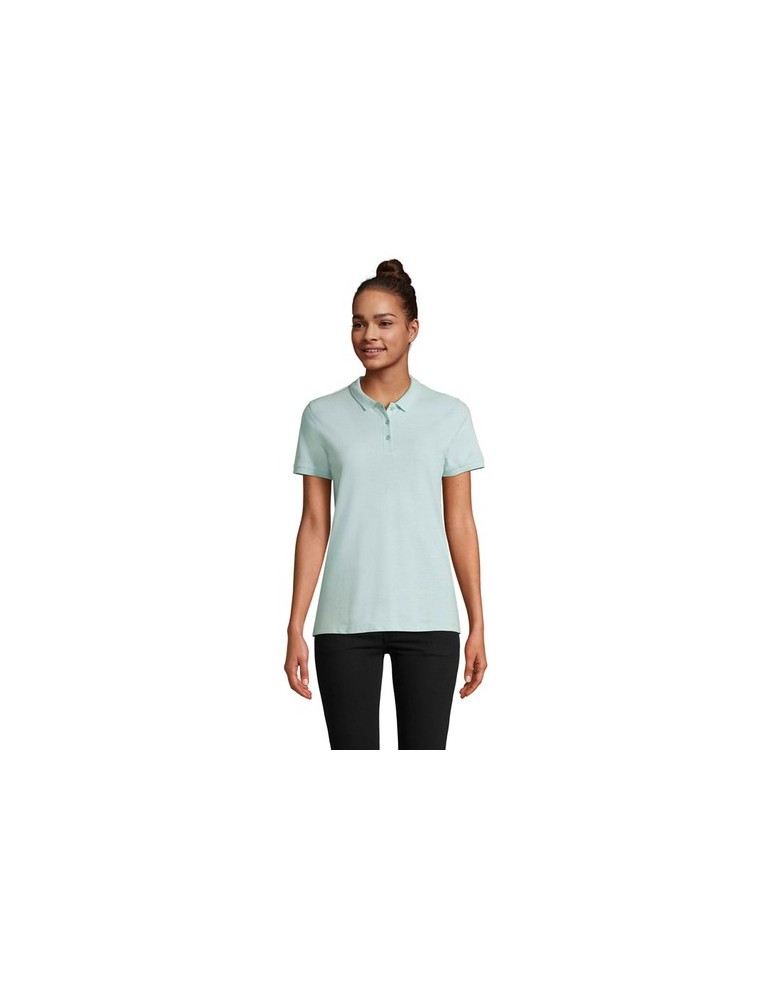 Polo PLANET WOMEN - 100% Coton Bio Personnalisé pas cher