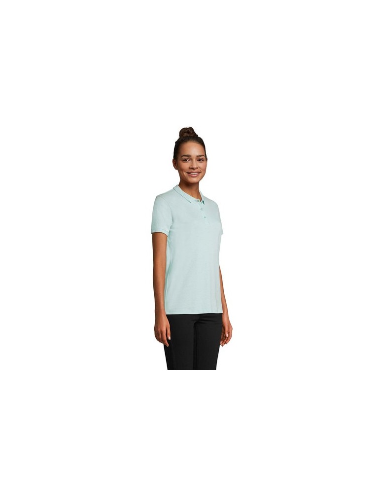 Polo PLANET WOMEN - 100% Coton Bio Personnalisé pas cher