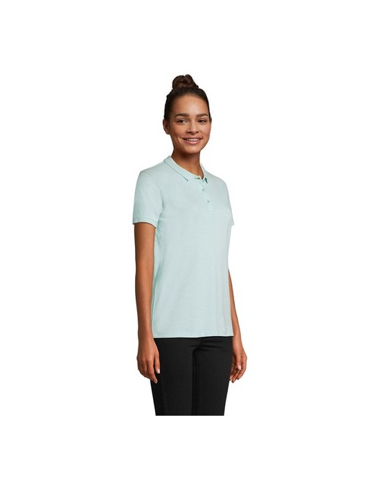 Polo PLANET WOMEN - 100% Coton Bio Personnalisé pas cher
