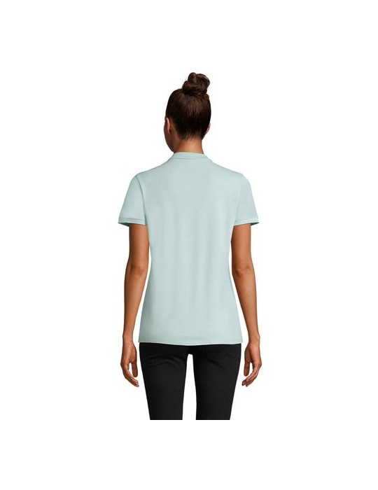 Polo PLANET WOMEN - 100% Coton Bio Personnalisé pas cher