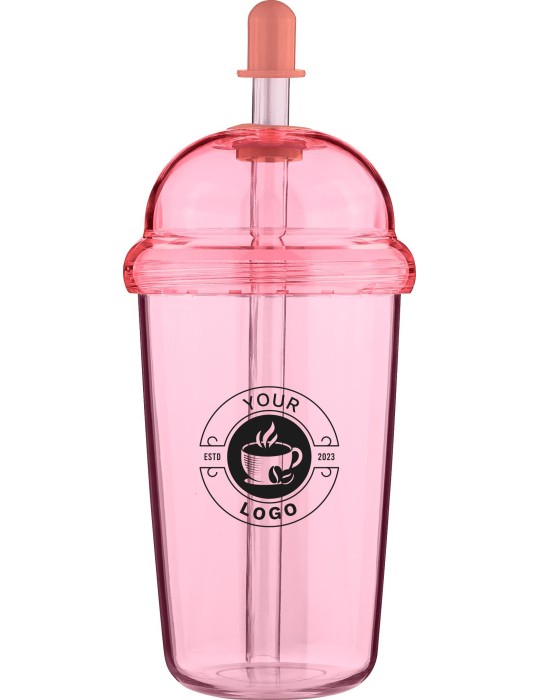 Mug de voyage rPet 500 ml Glow