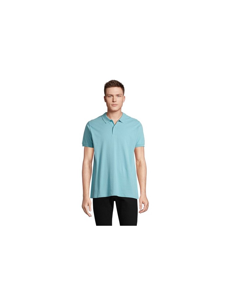 Polo PLANET MEN - 100% Coton Bio Personnalisé pas cher