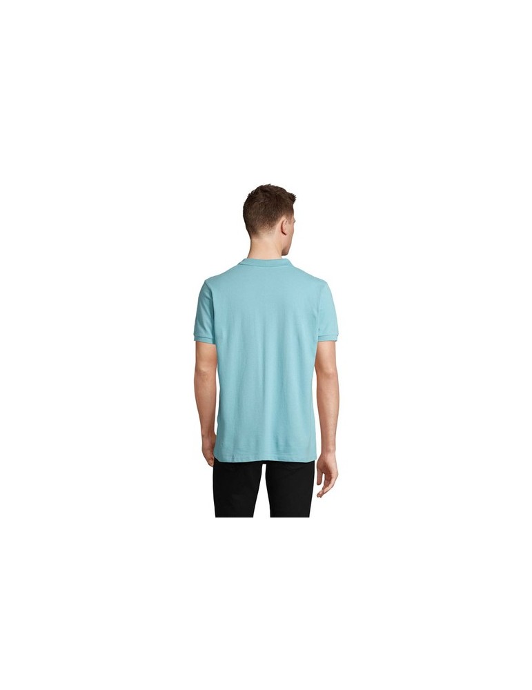Polo PLANET MEN - 100% Coton Bio Personnalisé pas cher