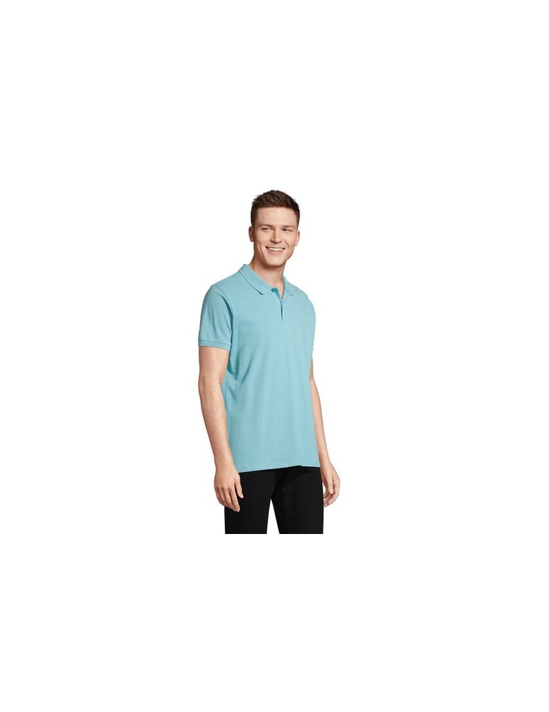 Polo PLANET MEN - 100% Coton Bio Personnalisé pas cher