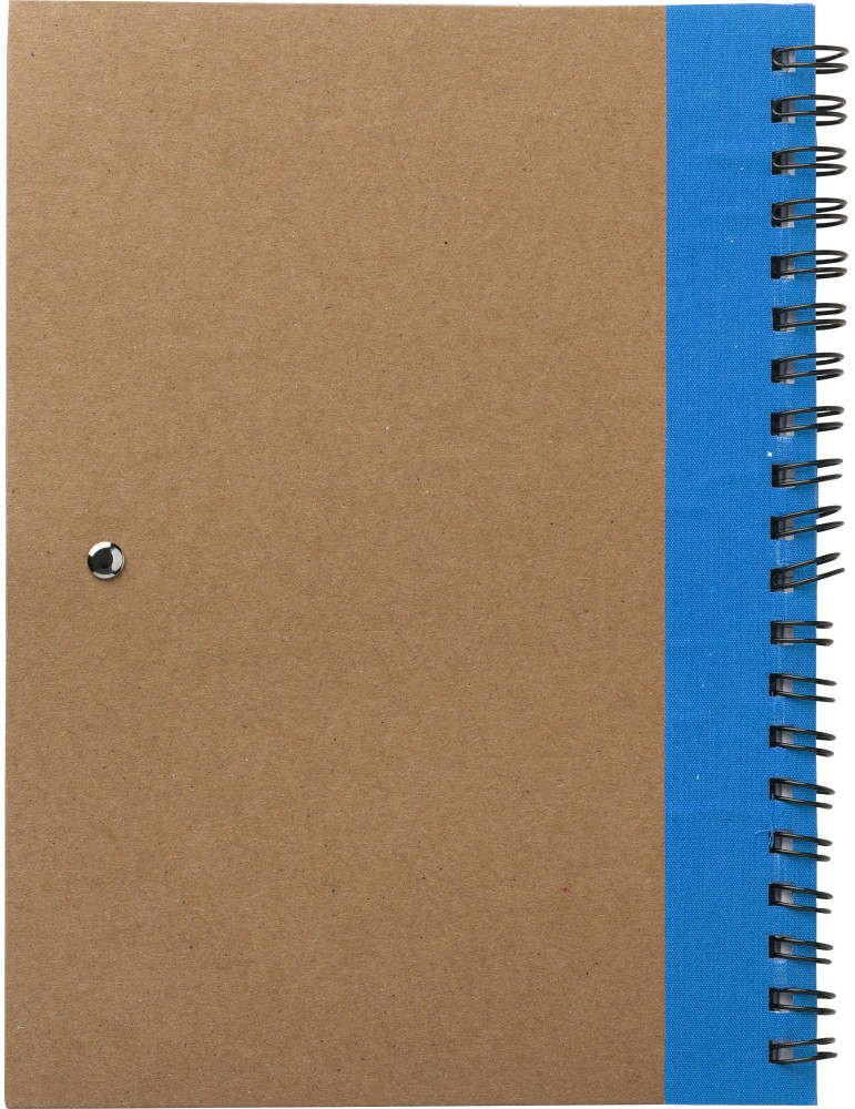Carnet Stella | Carton recyclé | Ligné | Stylo à bille