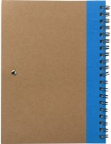 Carnet Stella | Carton recyclé | Ligné | Stylo à bille