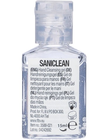 Gel antibactérien publicitaire