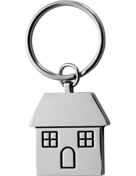 Porte-clés publicitaire maison