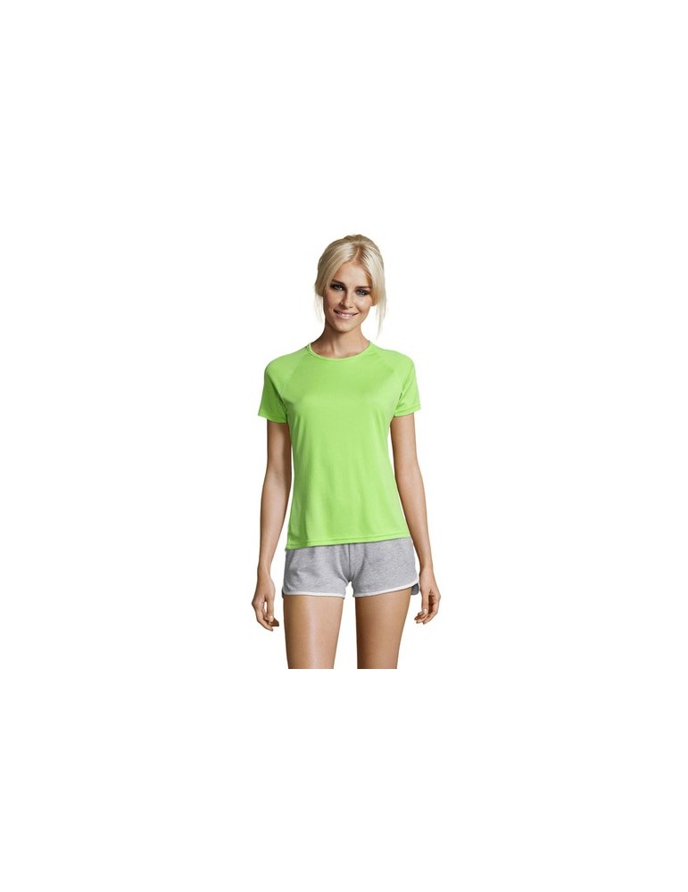 T-shirt Sporty Femme Personnalisé - Sport