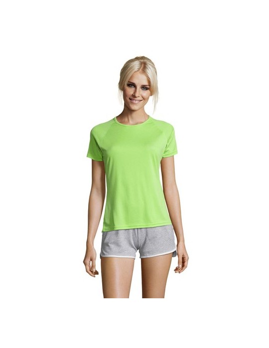 T-shirt Sporty Femme Personnalisé - Sport